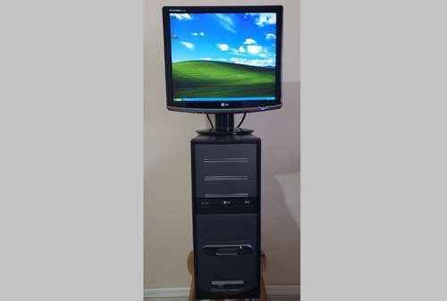 Imagem 3 de 4 de Computador Pc Com Monitor LG 17