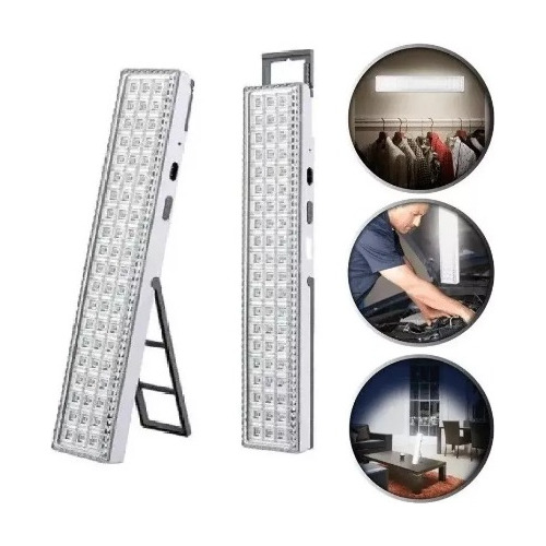 Lampara De Emergencia Luz Led Recargable 90 Led 24 Horas