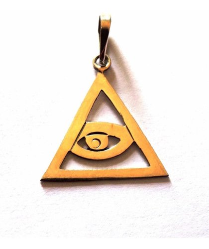 Dije Ojo Que Todo Lo Ve Illuminati Mason Plata Fina Logia