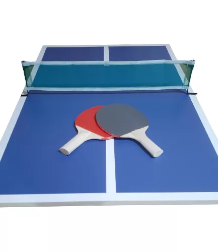 Mesa de Ping Pong Plegable 120x60x70 Con Raquetas y Pelotas 4730