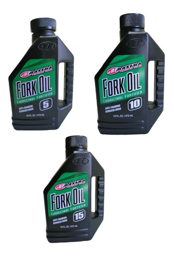 Aceite De Barras Motocicleta Y Atv Maxima 5w 10w 15w 473ml