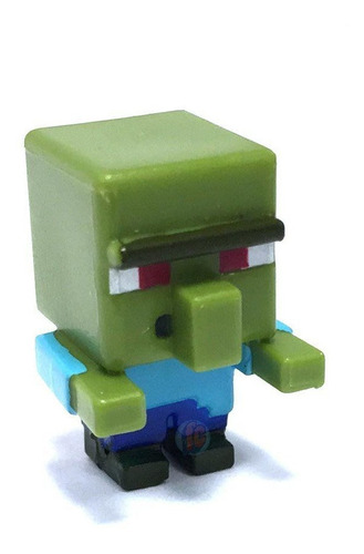 Figura Minecraft - Zombie Villager - Mini Mattel