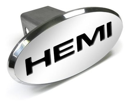 Dodge Hemi Logo Grabado Oval Aluminio Remolque Cubierta