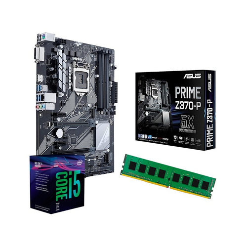 Combo Actualización I5 8400 S1151 Asus Z370p Prime Ddr4 8 Gb