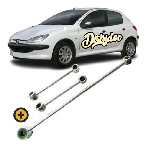 Kit 3 Bieletas Selectora Caja Cambios Peugeot 206 1.4 16 16v