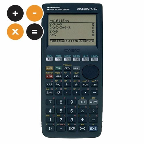 Calculadora Casio Fx 2.0 Plus, Nueva, Sellada, Distribuidor