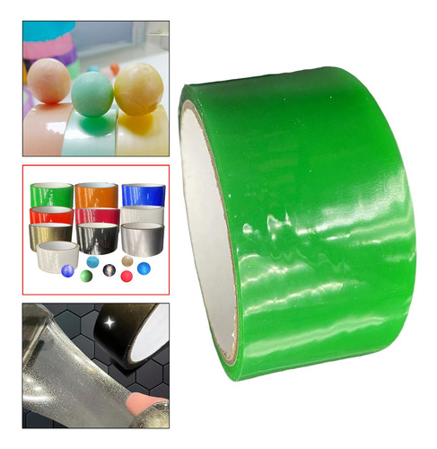 5 Craft Sticky Tape Suministros Adolescentes Niños Verde