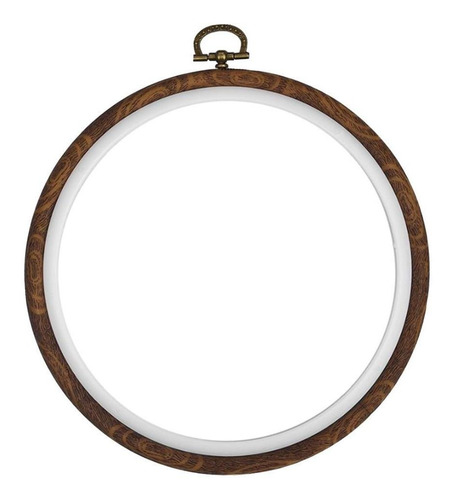 Aro De Bordado Redondo Círculo De Bambú Anillo De Aro 17cm