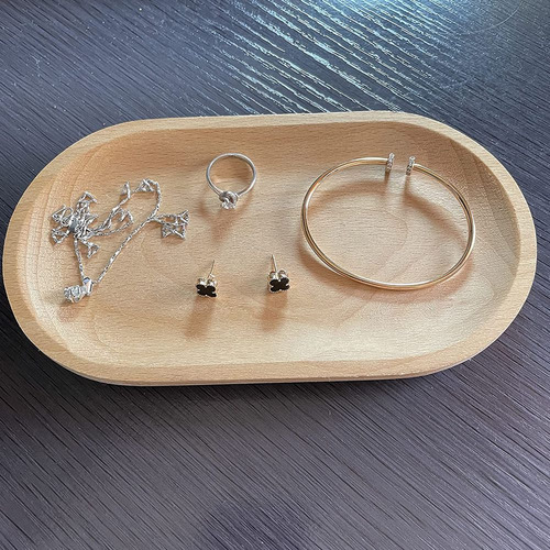 Bandeja De Servicio Para Joyas, Llavero Y Monedas, Juego De