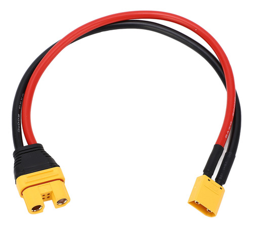 Conector Xt90 As150u Fêmea Para Adaptador 8awg Silicone Wire