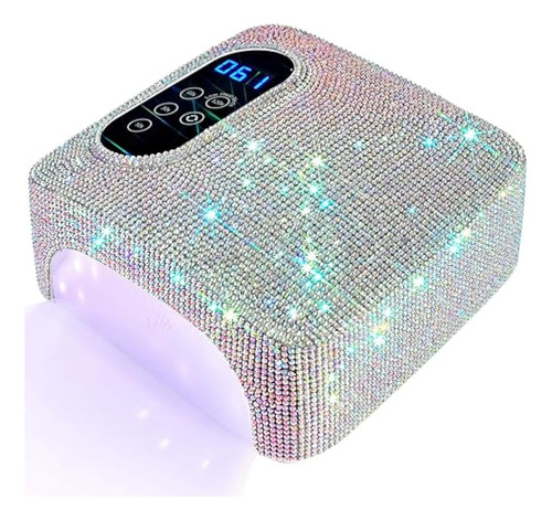 Lámpara De Uñas Led Uv De 72 W, Secador De Uñas Inalámbrico 