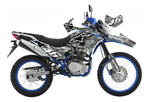 comprar Kit Stickers Dm250 Graficos Wrapp Vinilo Italika Ss Wrapping