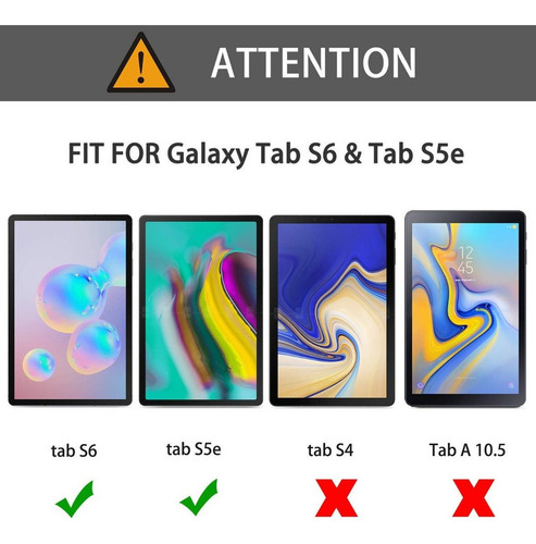Mica De Vidrio Templado Para Galaxy Tab S6 T860 S5e T720