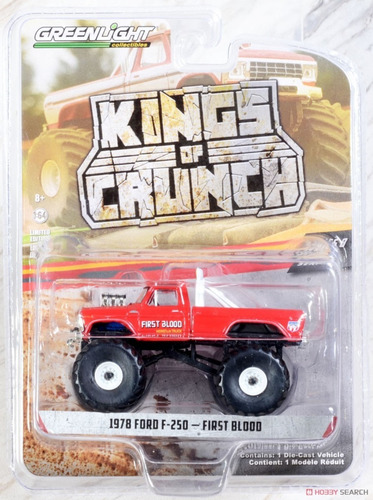 1978 Ford F-250 First Blood S08 Kings Crunch Greenlight 1/64