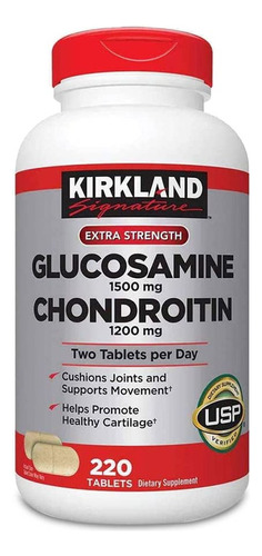 Kirkland Signature Glucosamina Extra Fuerte 1500 Mg/condroit