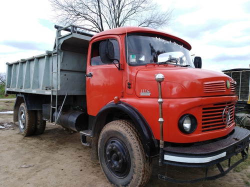 Camion Mercedes-benz L1114/48 Modelo 1978 Con Caja Volcadora