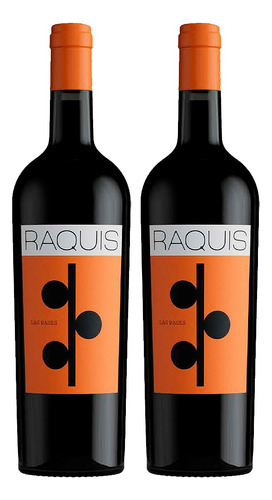 Vino Raquis Las Bases Malbec Pack X2 Unidades