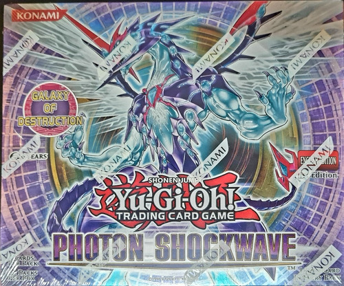 Yugioh Photon Shockwave Booster Box Display Inglés