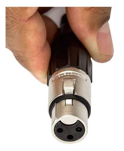 Cabo De Microfone P10 Mono Para Xlr Amphenol - 40 Metros