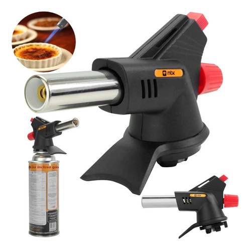 Maçarico A Gas Portatil Culinário Automático Torch