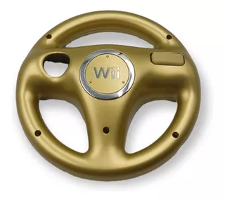 Nintendo Wii Timón Dorado Edición Especial
