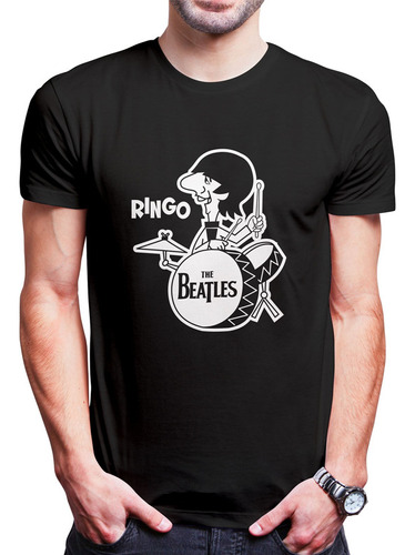 Polo Varon The Beatles Ringo (d0432 Boleto.store)