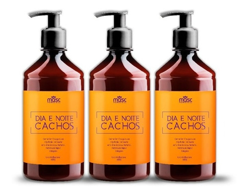 3 Ativador De Cachos 500gr Masc, Óleo De Côco E Colágeno