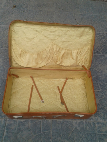Valija Vintage De Cuero Ideal Malabaristas
