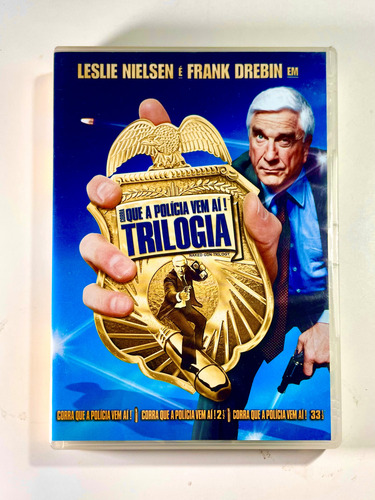 Corra Que A Polícia Vem Aí! - Coleção Completa - Três Dvd