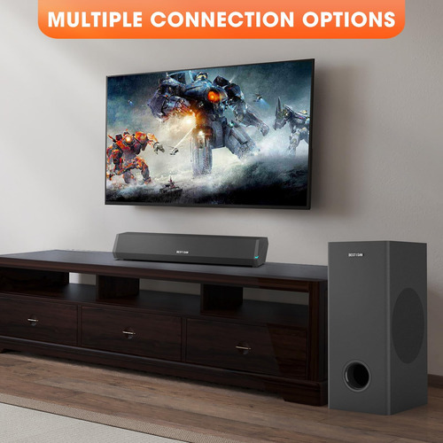 Bestisan Barras De Sonido Para Tv Con Subwoofer, Barra De So