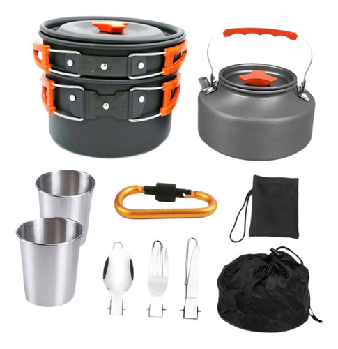 Kit De Cocina Portátil Para Aventuras Al Aire Libre,