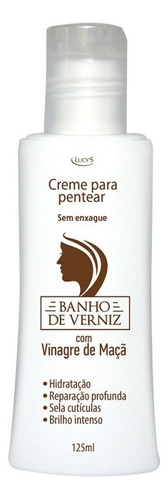 Creme Pra Pentear Banho De Verniz Com Vinagre De Maçã Lucy's