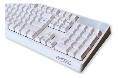 Teclado Gamer Mecánico Yindiao K300 Luz Rgb Panel Removible