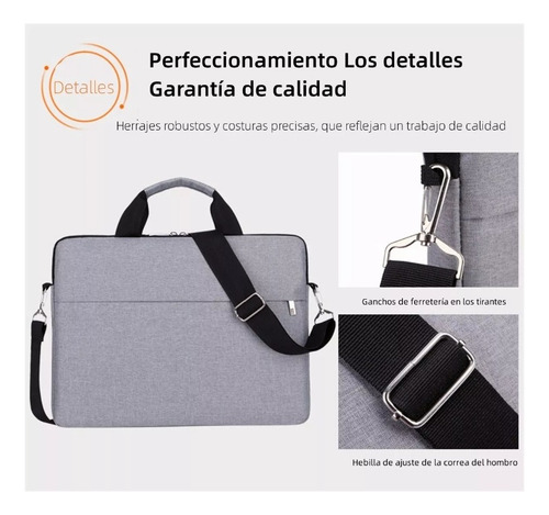 Funda Protectora Para Portátil Bolsa Prueba Golpe 15.6 In