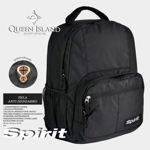 Mochila Spirit School  Ripstop 27 L Unisex - Shop Oficial -