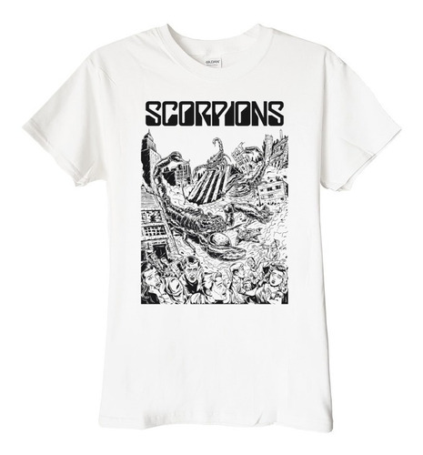 Polera Scorpions Comic Rock Abominatron