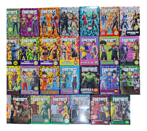 Mazo Cartas Fortnite Todas Las Cajas Disp. Precio X Unidad Agua 1 Castellano