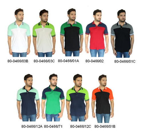 Imagem 4 de 6 de Kit Polo 3 Un Plus Size Tamanho Grande Extra G2g3 G4g5 G6 G7