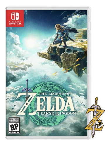 The Legend Of Zelda: Tears Of The Kingdom Nsw + Pin Zelda
