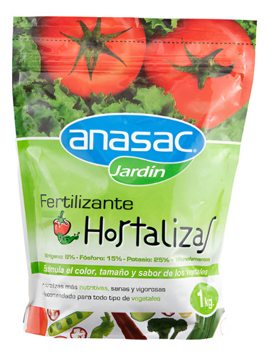 Fertilizante Hortalizas 1 Kg.