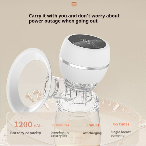 Extractor De Leche Eléctrico Portátil 3 Modos 9 Niveles