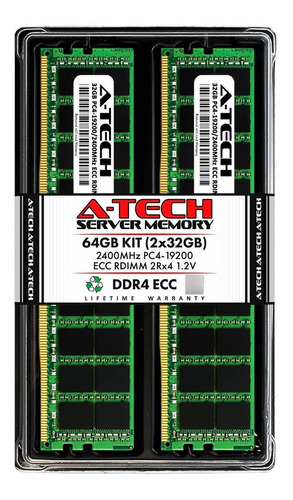 A-tech Kit Gb Ddr Mhz Servidor Ram Pc- Ecc Registrado Rx