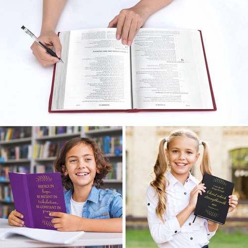 Funda Elástica Reutilizable Para Libros De Tapa Dura 7 Unida