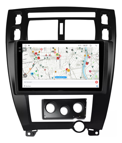 Central Multimidia Tucson 06/16 9p Android 2gb 64gb Carplay