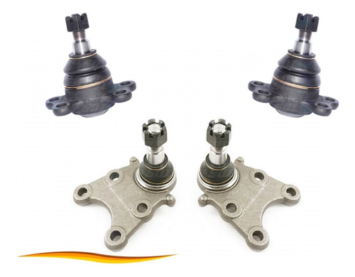 Rotulas Superior + Inferior Para Chevrolet Luv 2.3 1989 1998