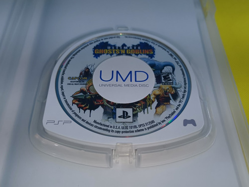 Ultimate Ghosts N Goblins Psp Portada Custom (Usado)