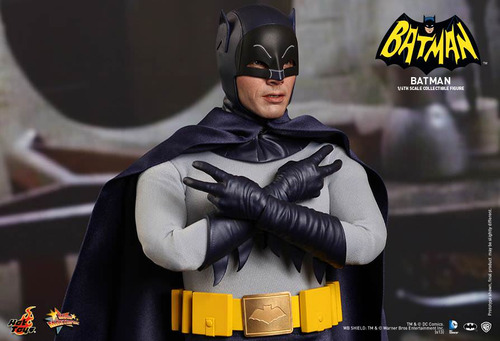 Batman 1/6 1966 Classic Tv Series Adam West Dc Hot Toys