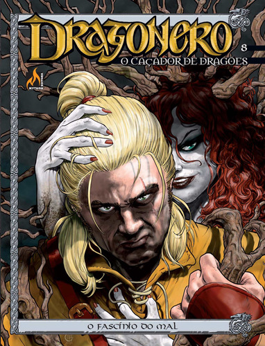 Dragonero - volume 08: O fascínio do mal, de Vietti, Stefano. Editora Edições Mythos Eireli,Sergio Bonelli Editore, capa mole em português, 2021