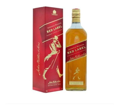 Whisky  Johnnie  Walker Red Label  1l Mega Promoção