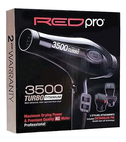 Secador De Soplo Red Pro Kiss Robin Titanium 3500 110 V